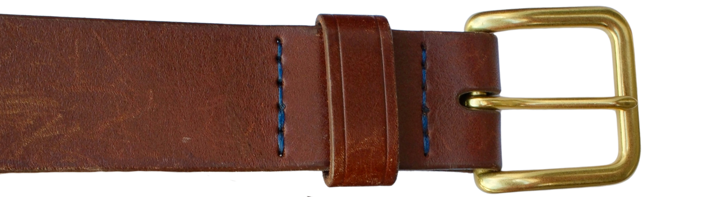 Leather belt closeup